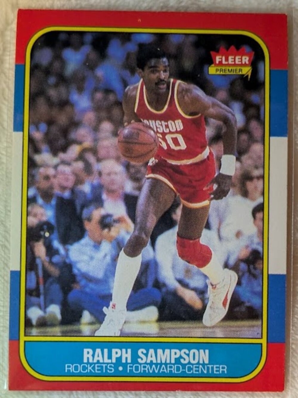 1986 Fleer RALPH SAMPSON #97